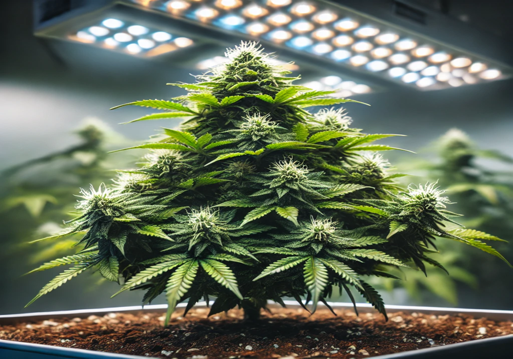 dwarf cannabis plant