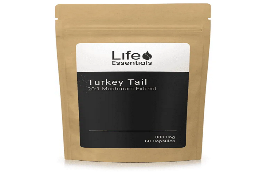Turkey tail mushroom capsules