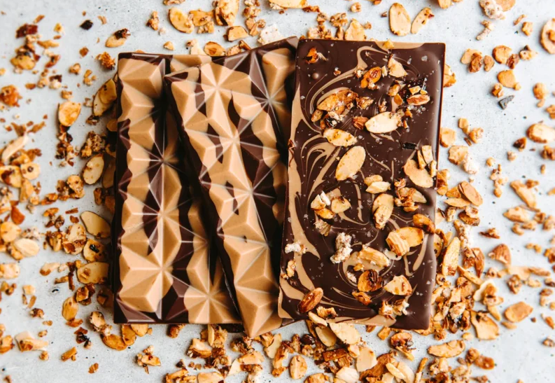 mushroom chocolate bars