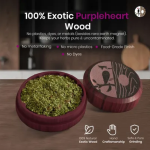 wooden weed grinder