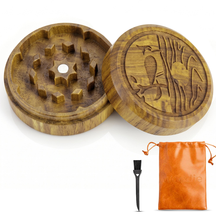 Woodie Jasper herb grinder